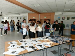 Recibimiento en Lycée Le Nivolet e inauguración de exposición